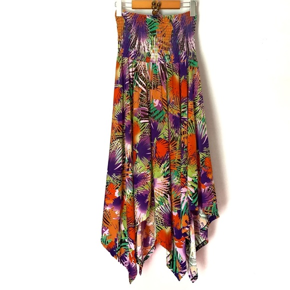 Candy Couture Tropical Dress Ladies Size Small - Picture 1 of 5